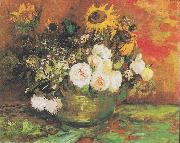 Vincent Van Gogh Bowl with Sunflowers Germany oil painting artist